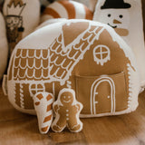 gingerbread house pillow