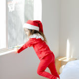 Red Holiday Elf Costume, Santa Costume