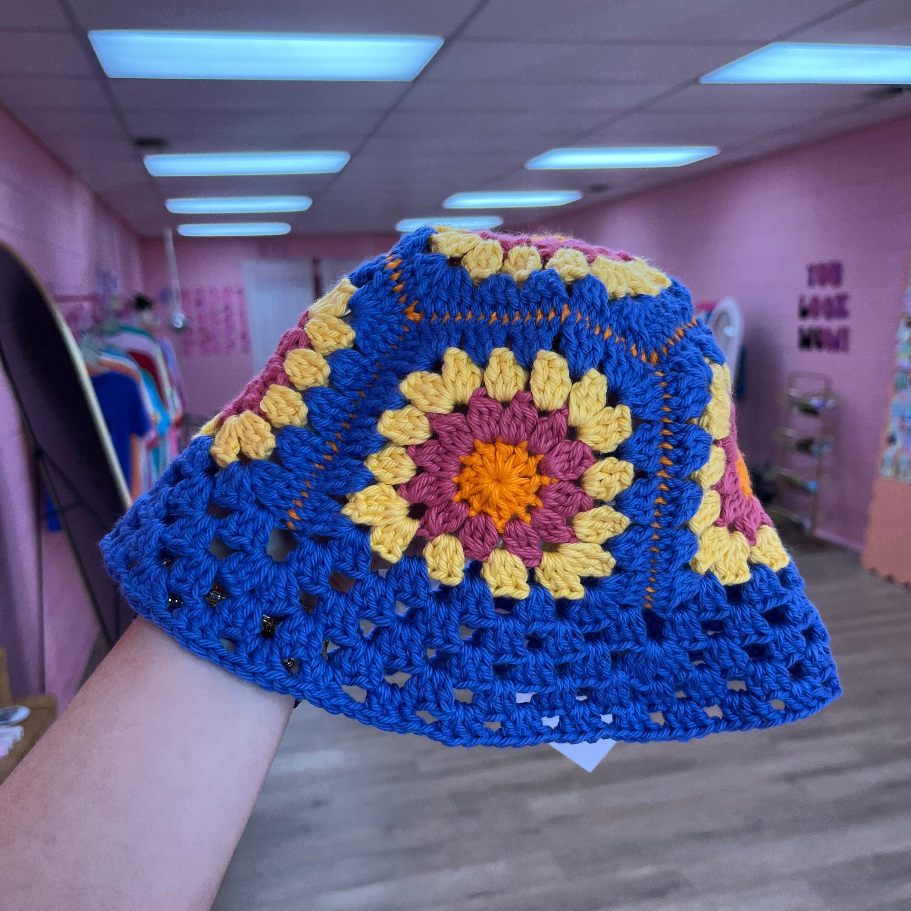 Handmade Crochet Bucket Hat