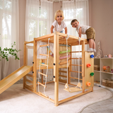 Alpine Adventure Indoor Play Gym – Climber, Slide & Kids Activity Set