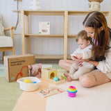 Tiny Land® Montessori Toys Set for Newborns (7-9 month)
