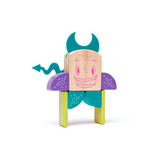 Monster Magnetic Wooden Blocks