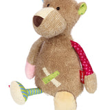 Patchwork Bear Plush Toy