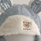 Children's Bear Ear Fluffy Hat