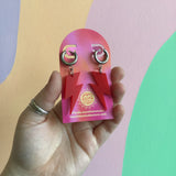 Acrylic Lightning Bolt Earrings