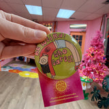 “Be weird! Who cares!” Pin