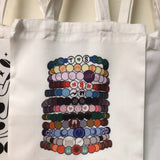 12 Eras Friendship Bracelet Tote