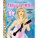 Taylor Swift Ultimate Fan Edition Little Golden Book Biography: 22 Bonus Pages! Stickers! - Hardcover