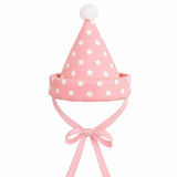 Pink Polka-Dot Hat