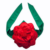 Adult Red Rose Hat