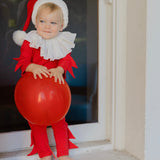 Red Holiday Elf Costume, Santa Costume