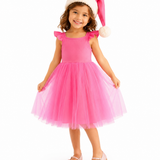 Pink Elf Holiday Dress