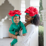 Adult Red Rose Hat