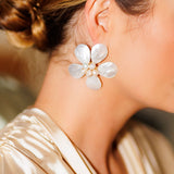 Bridal Magnolia Stud