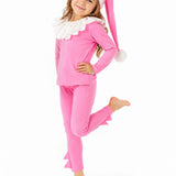 Pink Holiday Elf Costume