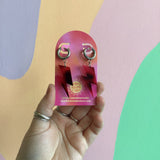 Acrylic Lightning Bolt Earrings