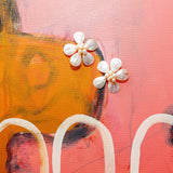 Bridal Magnolia Stud