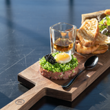 Long Charcuterie Board in White Oak | Narrow Snack Board