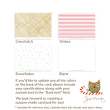 Road Trip Custom Holiday Card - Wood or Paper