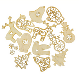 Wooden Christmas Ornaments to Paint