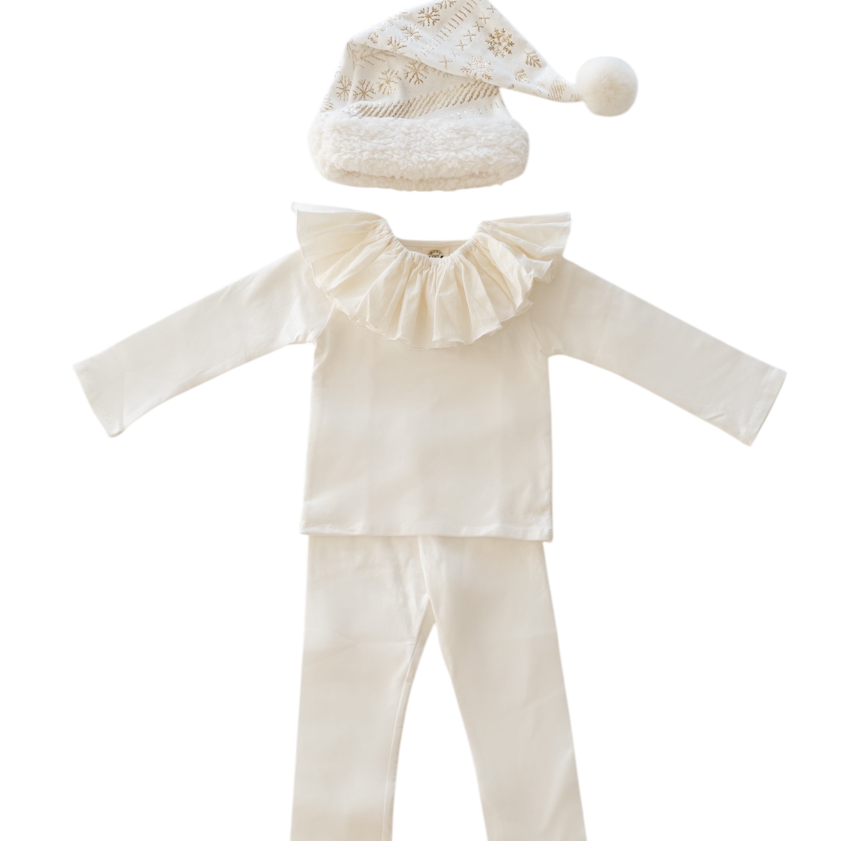 White Holiday Elf Costume