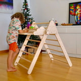 Versatile Montessori Climbing Set with Folding Table and Chair