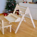 Versatile Montessori Climbing Set with Folding Table and Chair
