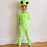 Cosmic Green Alien Halloween Costume