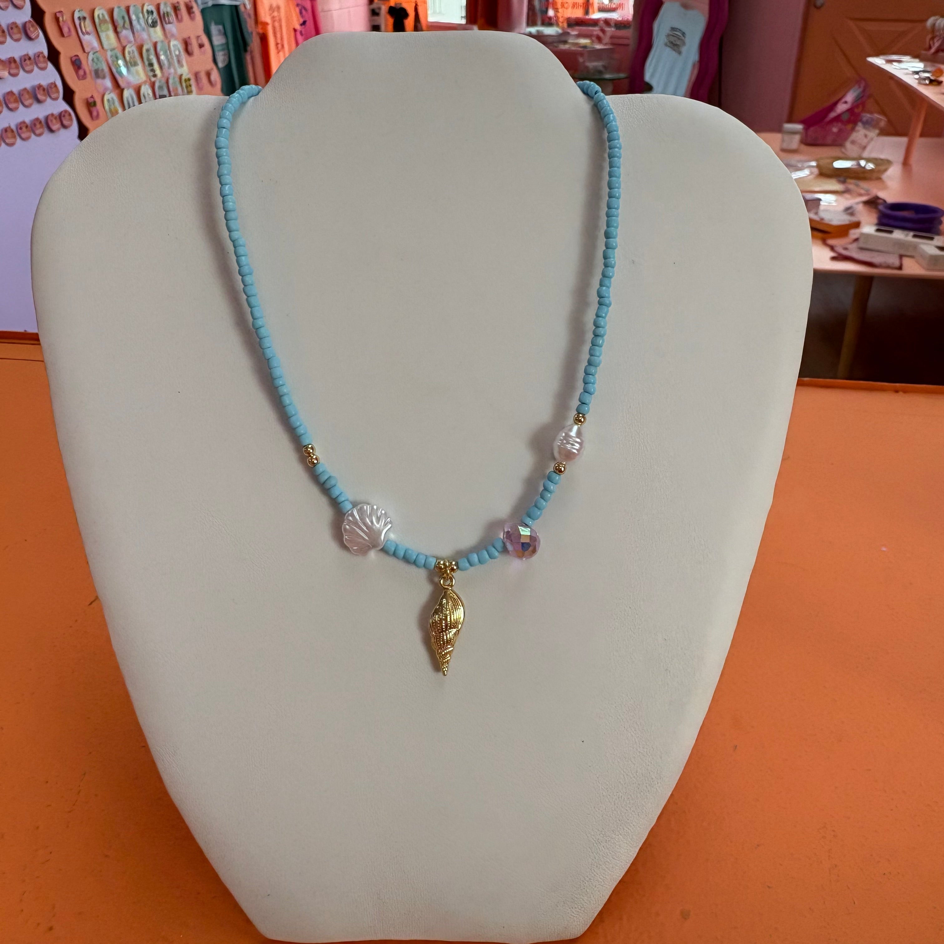 Summer Sunshine Beaded Necklace