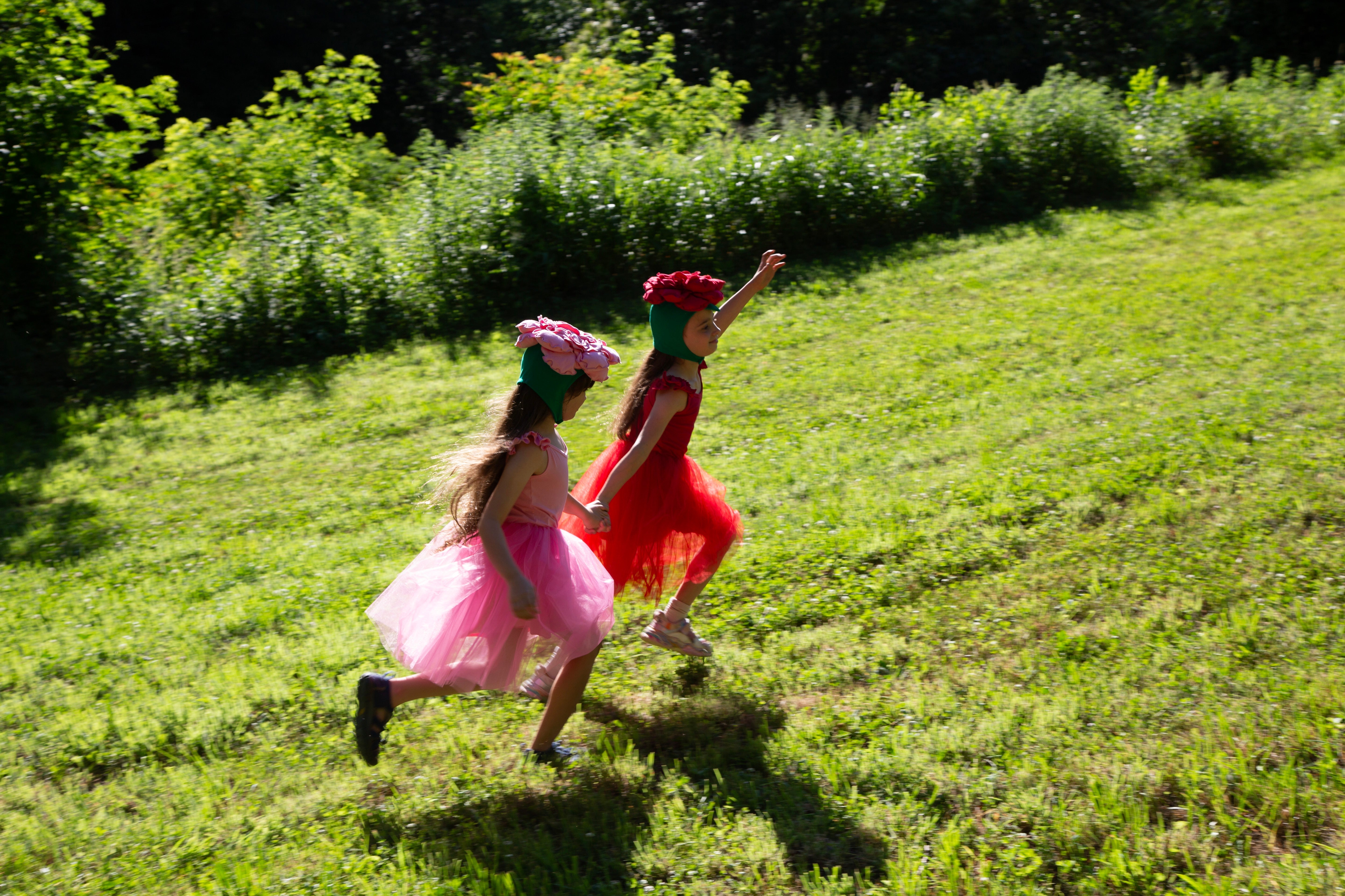 Red Rose Costume with Tutu