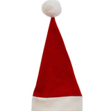 No Plastic Family Santa Hat | Organic Cotton, Hemp, and Fur