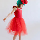 Red Rose Costume with Tutu