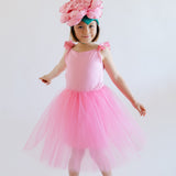Pink Rose Costume with Tutu