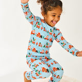 Long Sleeve Pajama Set - Christmas Town