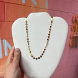 Circle Chain Gold Necklace