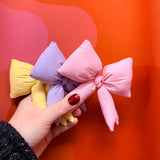 Puffy Bow Keychain