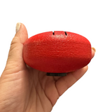 Mini rain drum 3 steel drum for kids - red