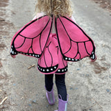Pink Monarch Butterfly Wings Costume