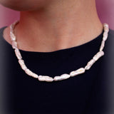 Unique Long Pearl Necklace