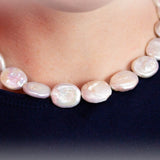 Tide Tokens - Coin Pearl Necklace