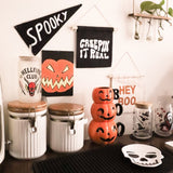 “Creepin’ It Real” Handmade Halloween Hang Sign