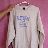 “Silly Goose University” Embroidered Shirt