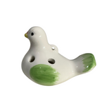 Ceramic Bird Water Whistle – Green Wing