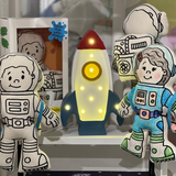 Kiboo Kids Space Explorer: Girl Astronaut Doll with Mini Space Pack - Educational and Imaginative Play Toy