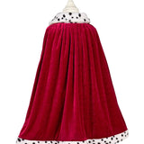 King Louis Costume Cloak for Kids - Carnival & Festive Use - sz 4-8 yrs