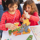 Wooden Chinese Zodiac Animals – Stacking Toy & Puzzle