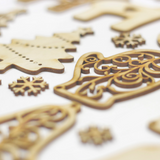 Wooden Christmas Ornaments to Paint