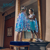 Lorelie Costume Cape for Kids - Carnival & Festive Use (2 sizes)