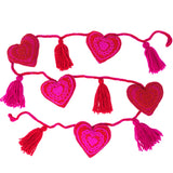 Valentine Garland, Pink