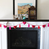 Valentine Garland, Pink